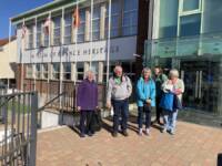 October 2023 - Group outside Orange Order Museum