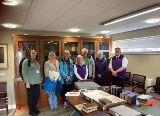 October 2023 Group Inside Orange Order Museum