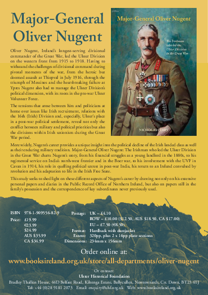 Major General Oliver Nugent