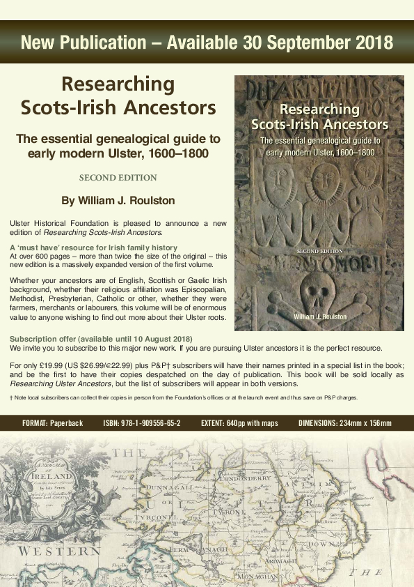 Researching Scots-Irish Ancestors