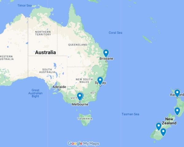 Australia and New Zealand Lecture Tour, 2017