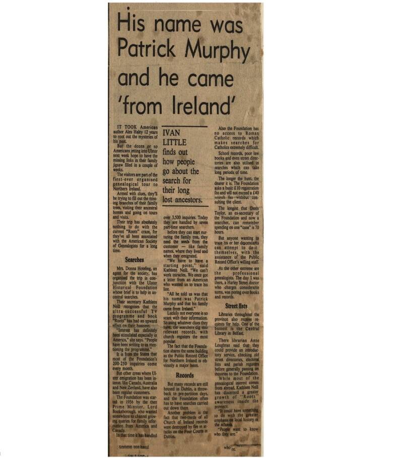 American Visit 1977