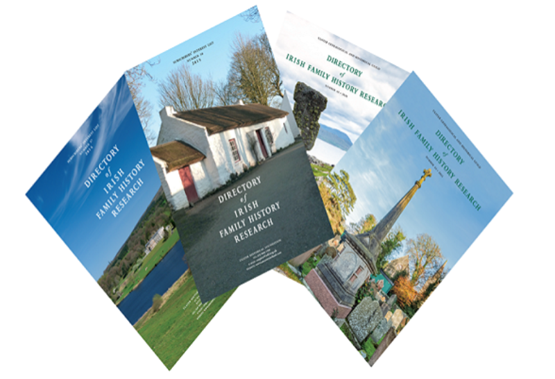 Directory of Irish Family History Research covers
