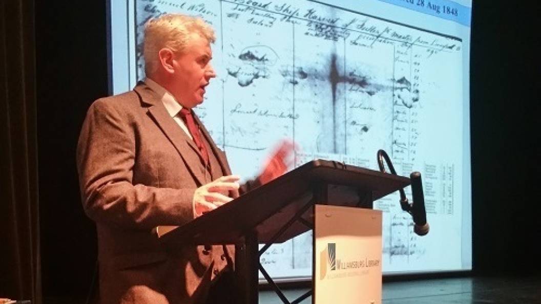 Fintan at podium 2015
