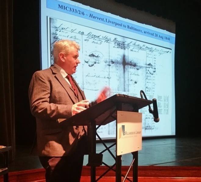 Fintan at podium 2015