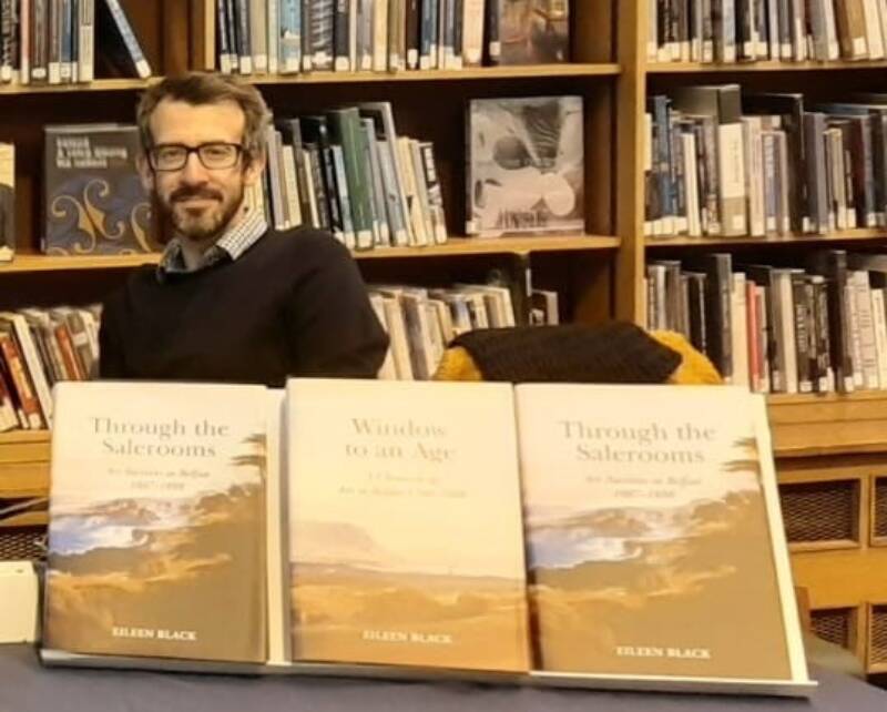Book Table at Through the Sale Rooms Book Launch1