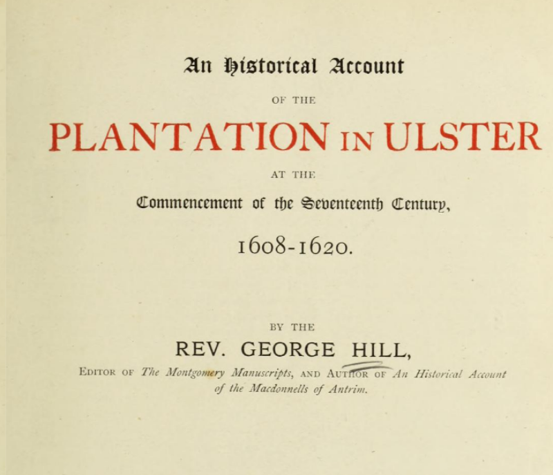 Historical Account Plantation