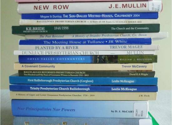 Congregational histories pile